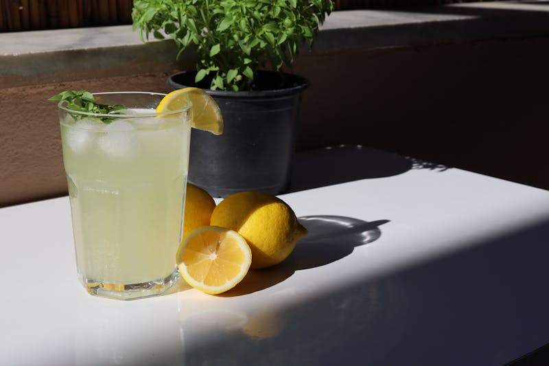 Craft Lemonade freshly squeezed with mint